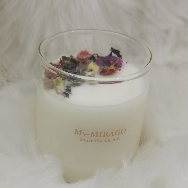 La valse - Bougie en Verre