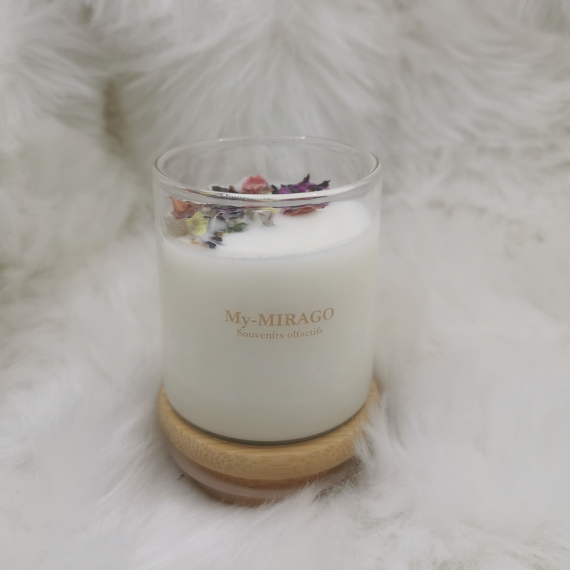 La valse - Bougie en Verre