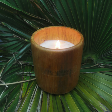 La Tentation - Bougie en Bois